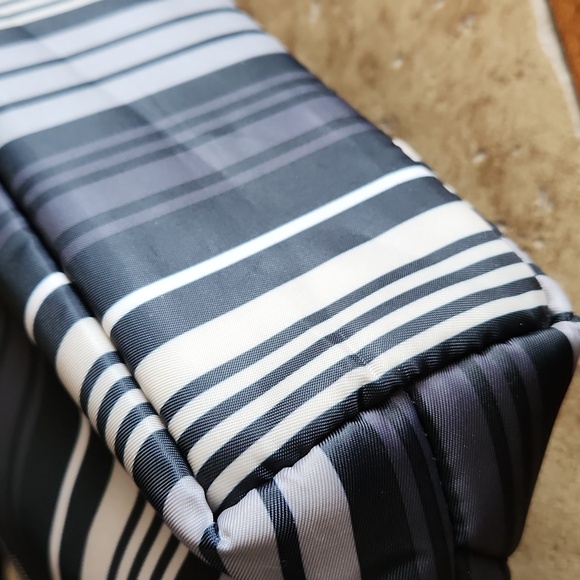 LUG Flare Striped Stylish Black, Gray, Tan Womans Crossbody Bag - Picture 13 of 14